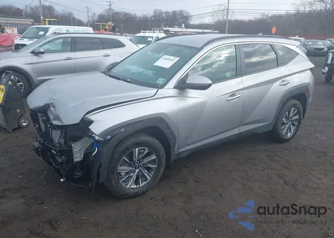 2024 Hyundai Tucson Blue from USA, damaged, VIN KM8JBCD16RU208047